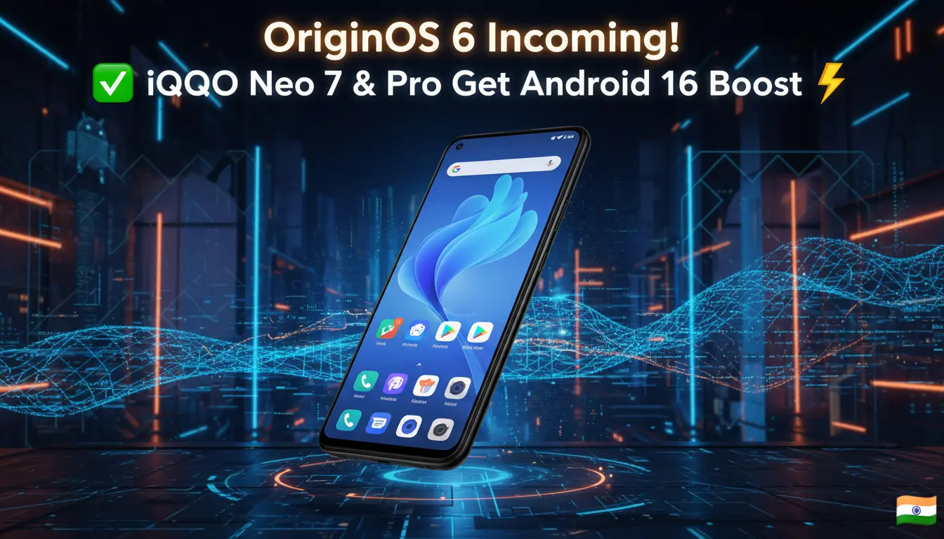 OriginOS 6 Update Confirmed for iQOO Neo 7 and Neo 7 Pro
