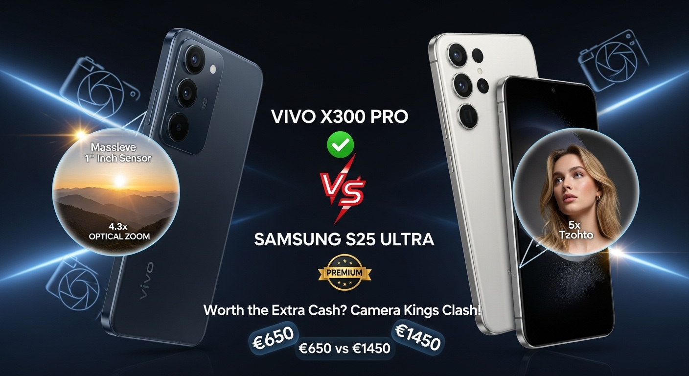 Vivo X300 Pro vs Samsung S25 Ultra Is Samsung Still Worth the Extra Money