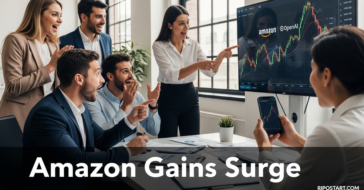 Amazon stock sees 4.8% single-day gain after $38B deal with OpenAI