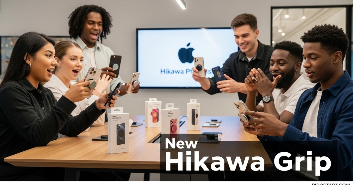 Did you know Apple launched a new product today? Get the Hikawa Phone Grip.