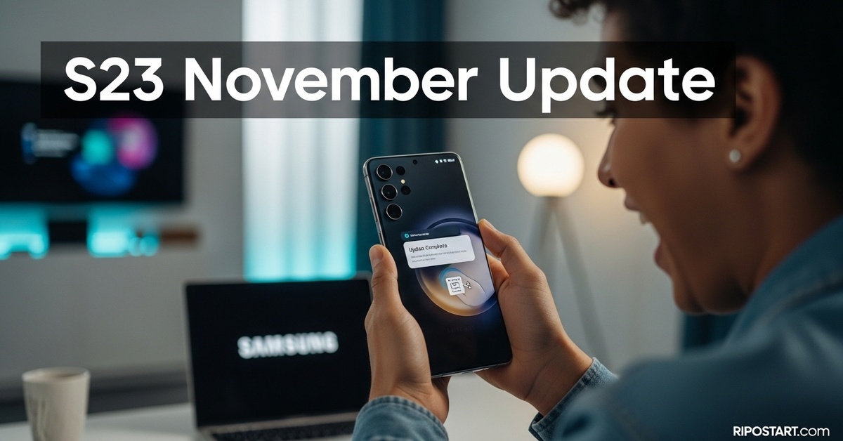 Galaxy S23 also updated with November 2025 security patch