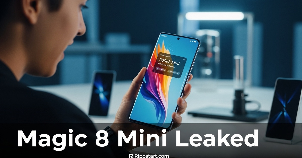 Honor Magic 8 Mini: Core specs of upcoming compact and slim phone leaked