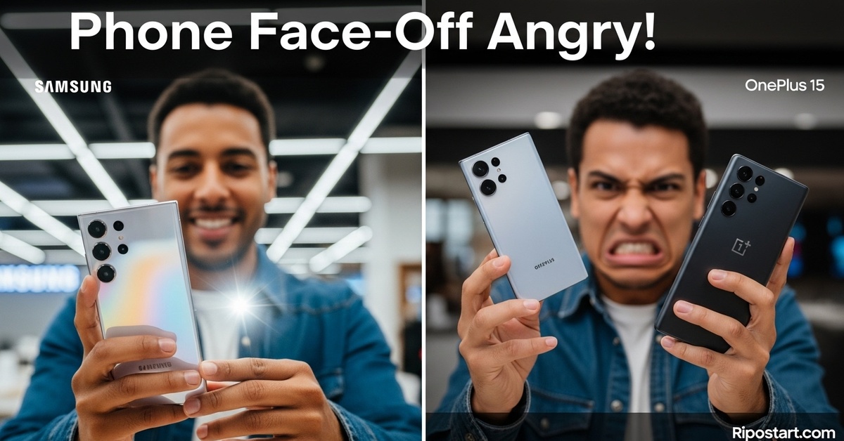 I used the Samsung Galaxy S25 Ultra and OnePlus 15, and one makes me angry