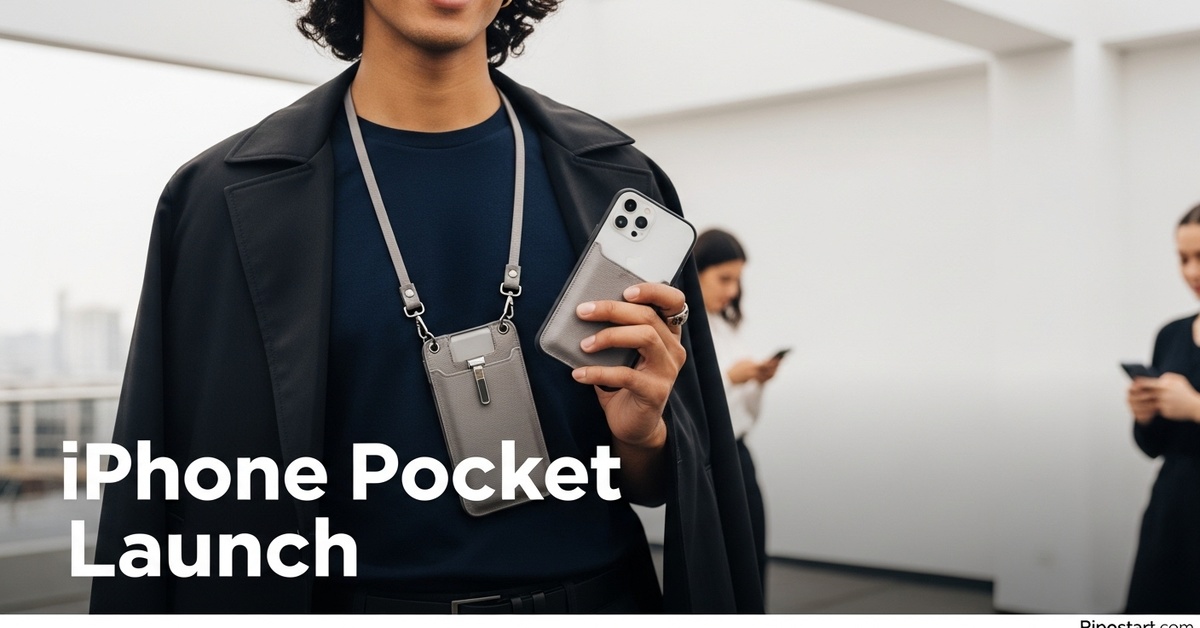 Introducing the iPhone Pocket, a stylish new way to carry your device