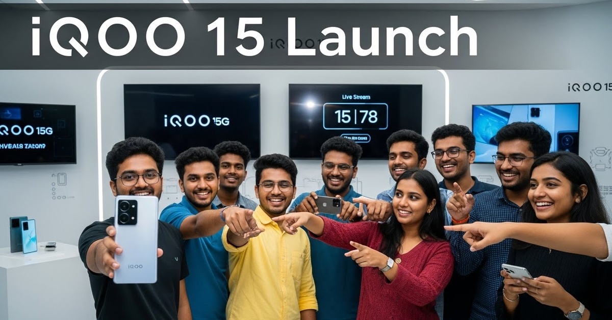 iQOO 15 5G mobile launching in India today: Price, specs and how to watch live event
