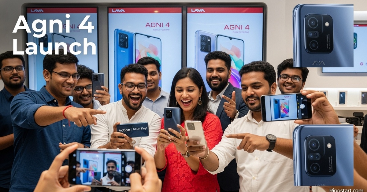 Lava Agni 4 Launched In India Highlights: Flagship Smartphone Comes With Own AI Model And Action Key; Check Display, Camera, Price, Sale And Other Specs