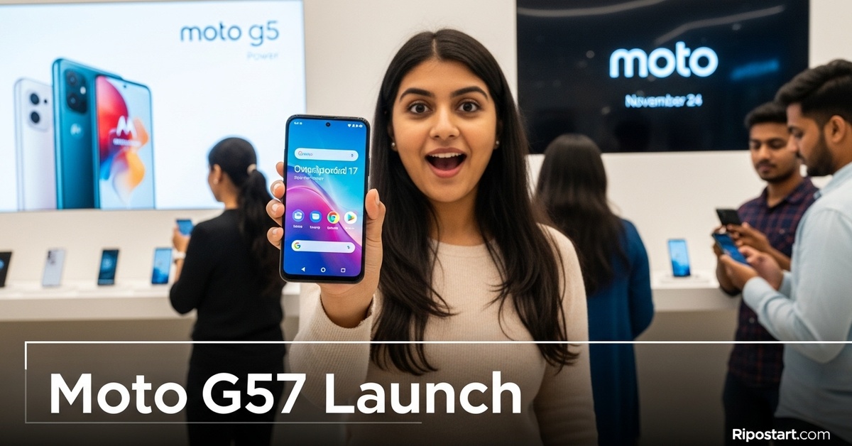 Moto G57 Power to launch in India on November 24 with Android 17 upgrade promise and three years of security updates