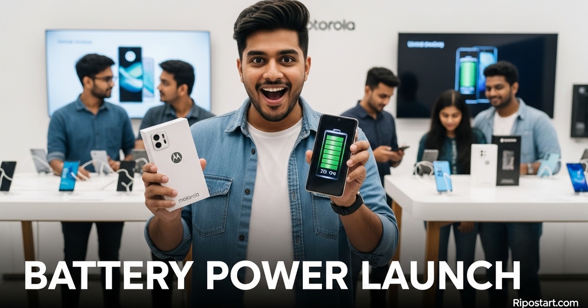 Motorola is bringing another battery-focused smartphone to India