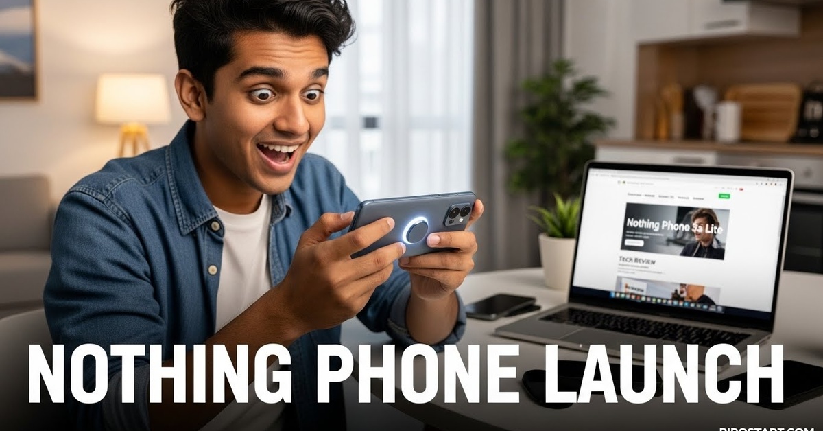 Nothing Phone 3a Lite Launched in India with Glyph Light, MediaTek Dimensity 7300-Pro SoC, 50MP Main Camera