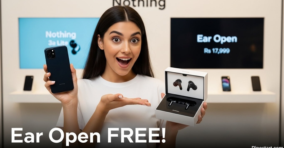 Nothing to give Phone 3a Lite buyers Rs 17,999 worth Ear Open for free, but there is a catch