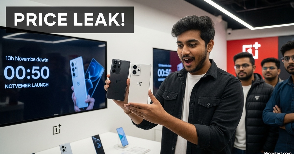 OnePlus 15 Price In India Leaked Ahead Of November 13 Launch