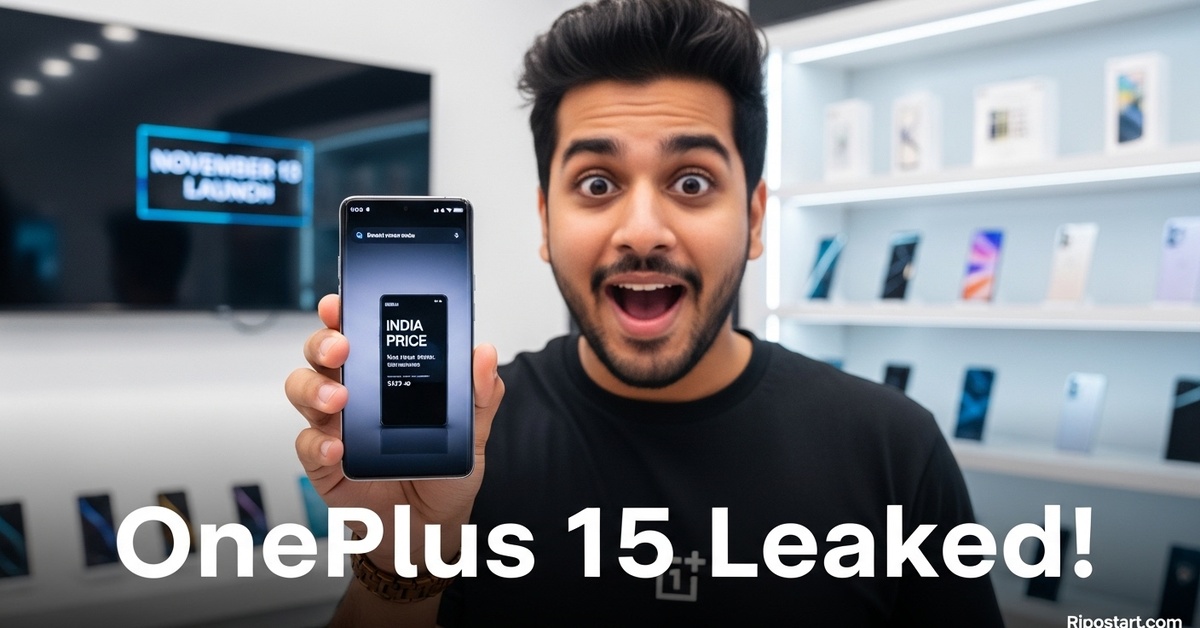 OnePlus 15 Price Just Leaked Ahead of November 13 Launch: Here’s What It Might Cost in India