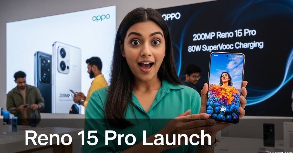 OPPO Reno 15 Pro Expected Launch Date In India- It Has 200MP Camera & 80W SuperVooc Charging Support