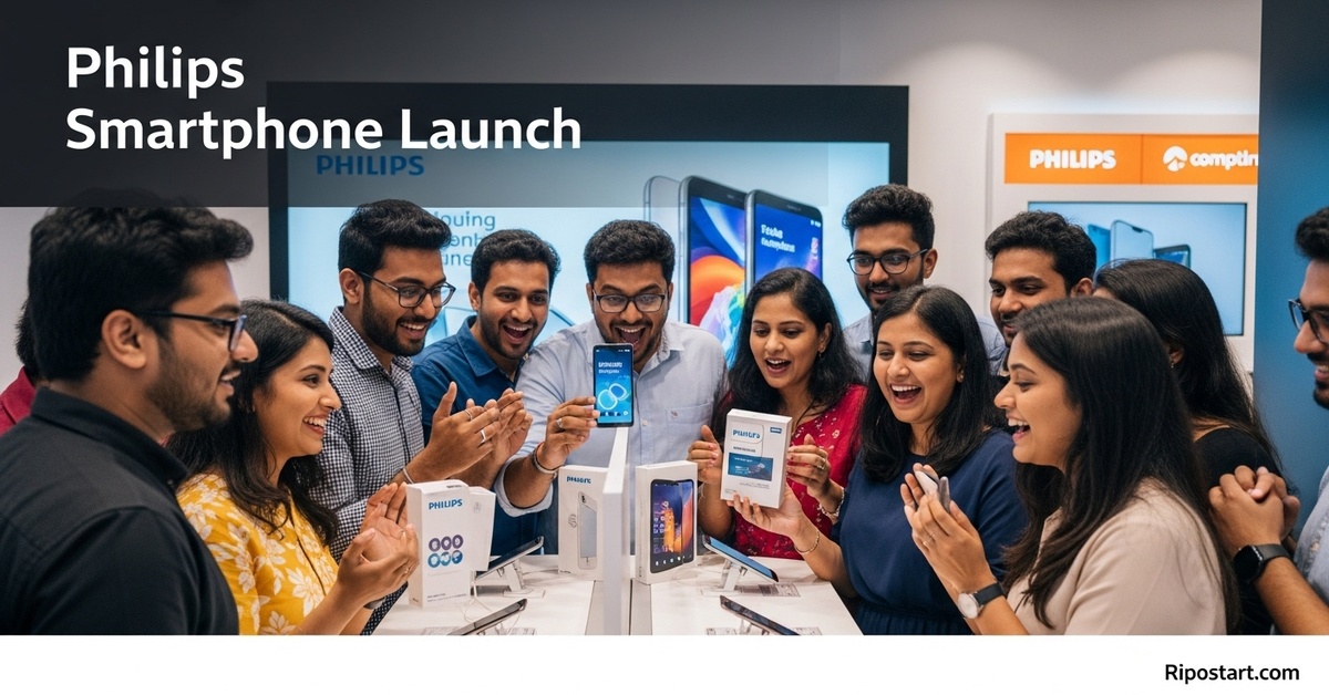 Philips to launch smartphone in India, increasing competition for Chinese brands