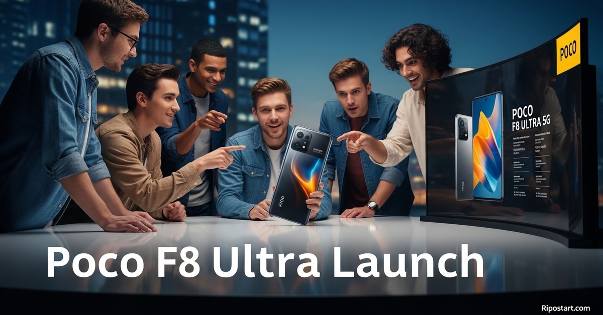 Poco F8 Ultra 5G mobile design render and specification tipped ahead of launch- Details