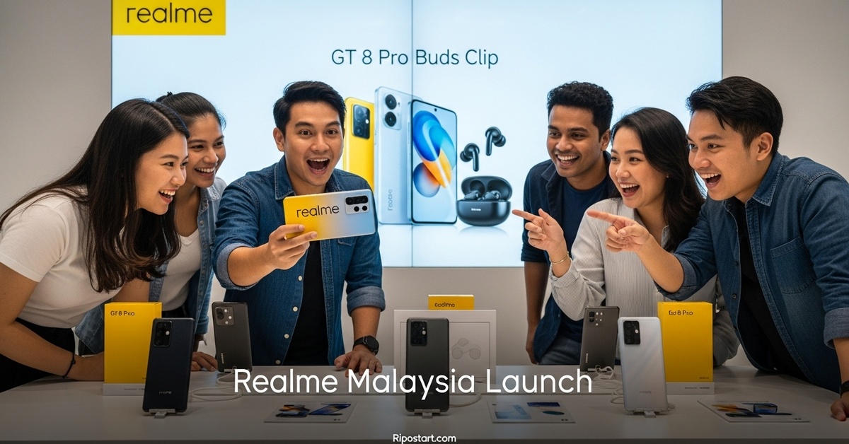 realme GT 8 Pro Series And Buds Clip Officially Launched In Malaysia