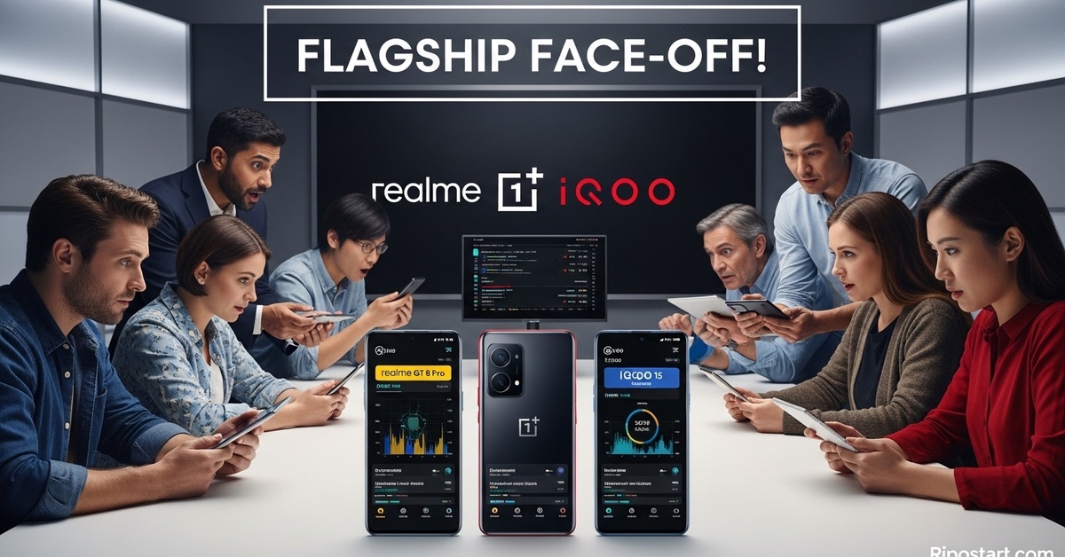 Realme GT 8 Pro vs OnePlus 15 vs iQOO 15: Which flagship smartphone will dominate the market?