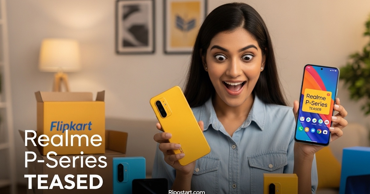 Realme’s New P-Series Smartphone for India Officially Teased on Flipkart