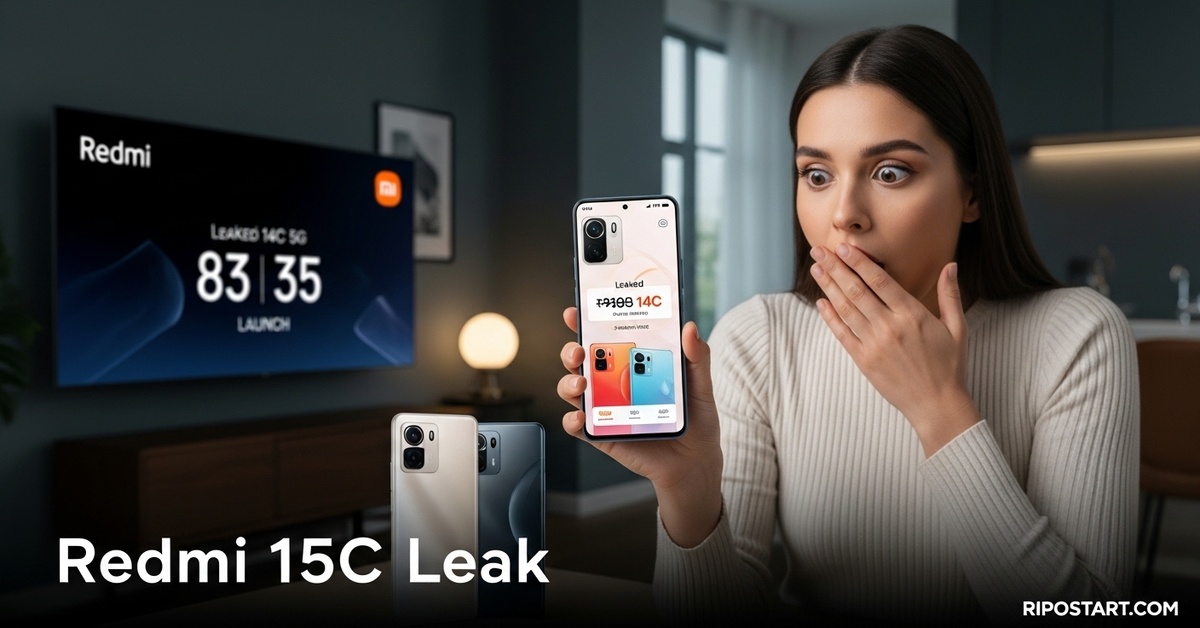 Redmi 15C 5G Phone Price Leaked Ahead Of Launch, Know How Much Costlier It Is Than Redmi 14C