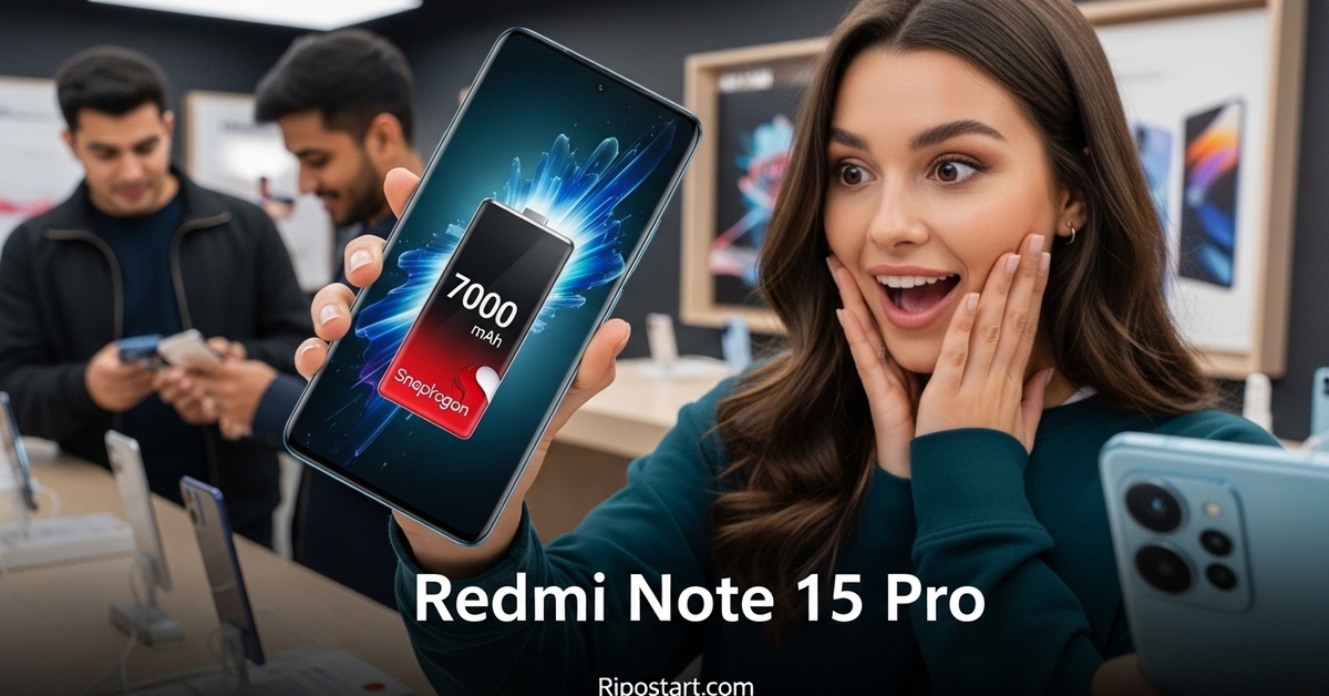 Redmi Note 15 Pro Leaks Ahead Of Launch: 7000 mAh Battery & Snapdragon Processor, Check Price