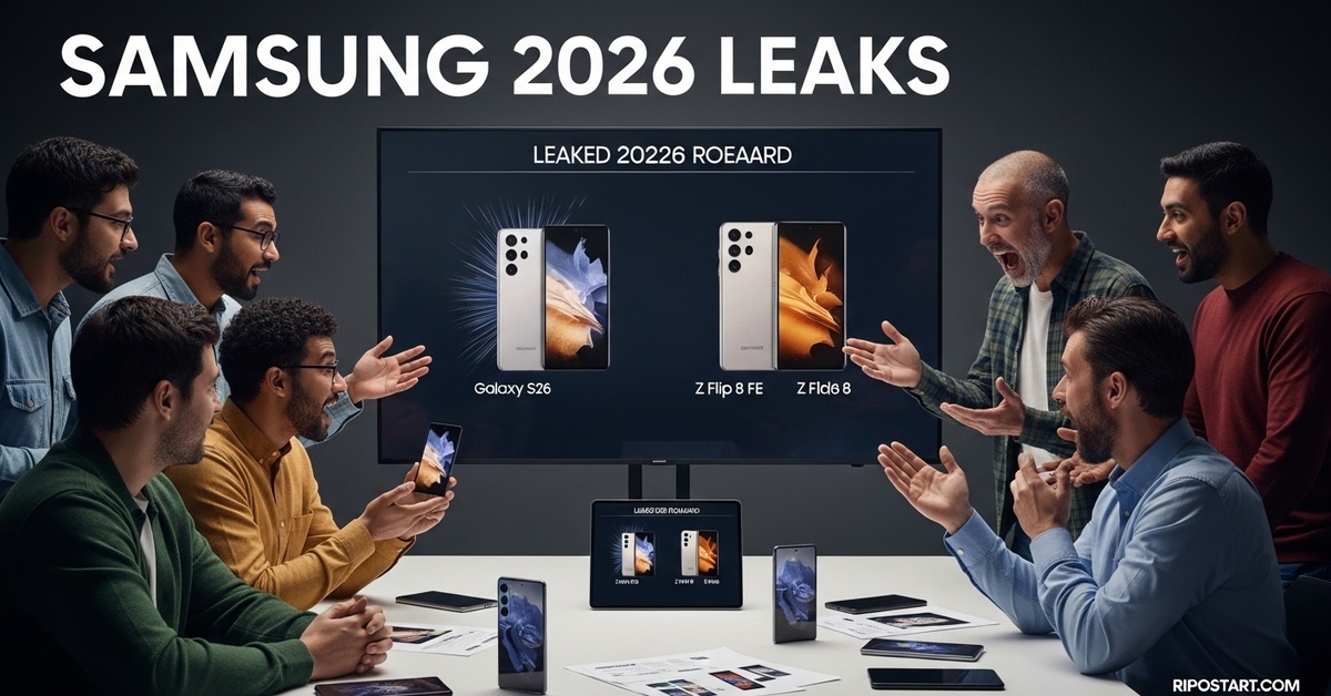 Samsung 2026 roadmap leaks: Galaxy S26 models, Z Flip 8 FE and Z Fold 8 surface in internal testing