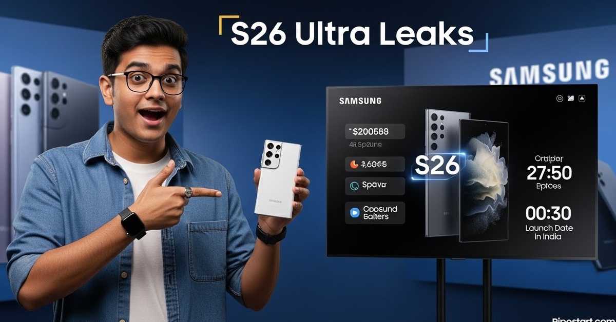 Samsung Galaxy S26 Ultra India launch timeline, specifications, price and all major leaks