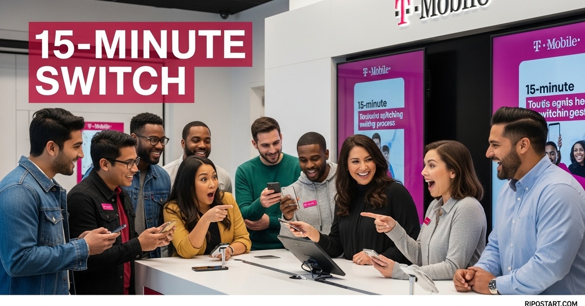 T-Mobile Transforms Switching, Puts Customers in the Driver’s Seat with New 15-Minute Experience
