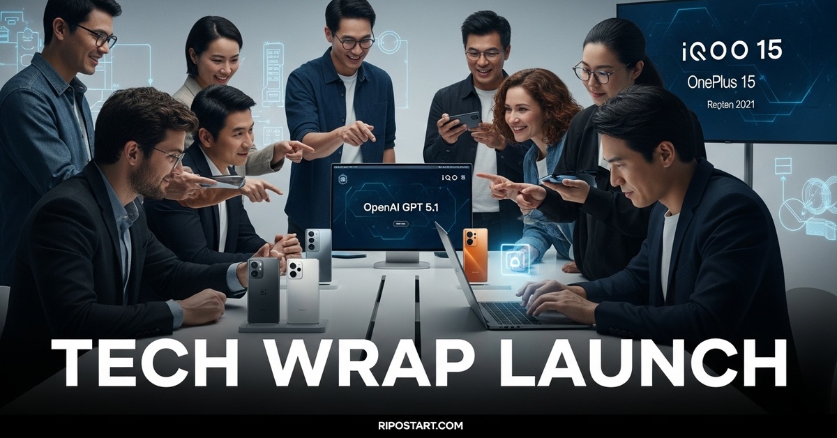 Tech Wrap Nov 13: OnePlus 15 launched, iQOO 15 pre-booking, OpenAI GPT 5.1