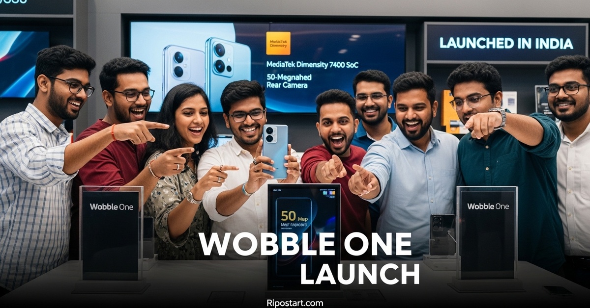 Wobble One Launched in India With MediaTek Dimensity 7400 SoC, 50-Megapixel Rear Camera: Price, Specifica...
