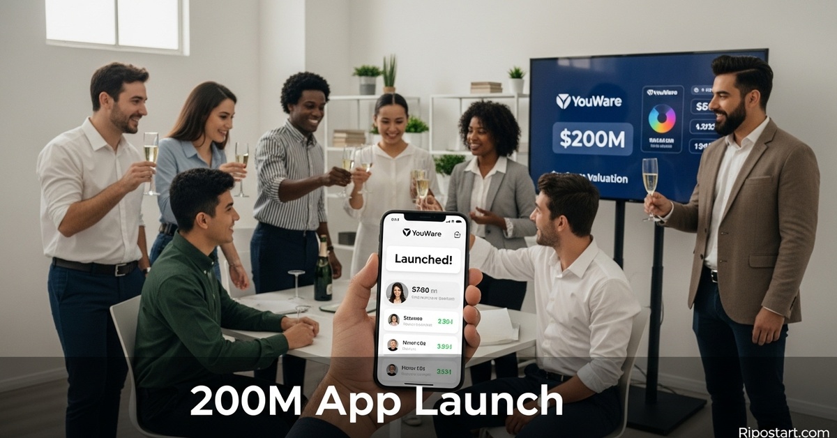YouWare: $200 Million Valuation Reached And Mobile App Launched