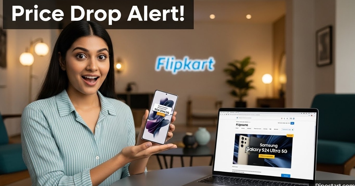 Samsung Galaxy S24 Ultra 5G price drops by Rs 25,129 on Flipkart