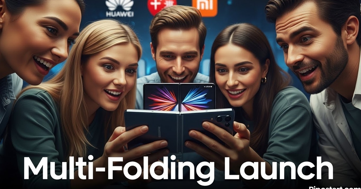 Samsung launches its first multi-folding phone as competition from Chinese brands intensifies
