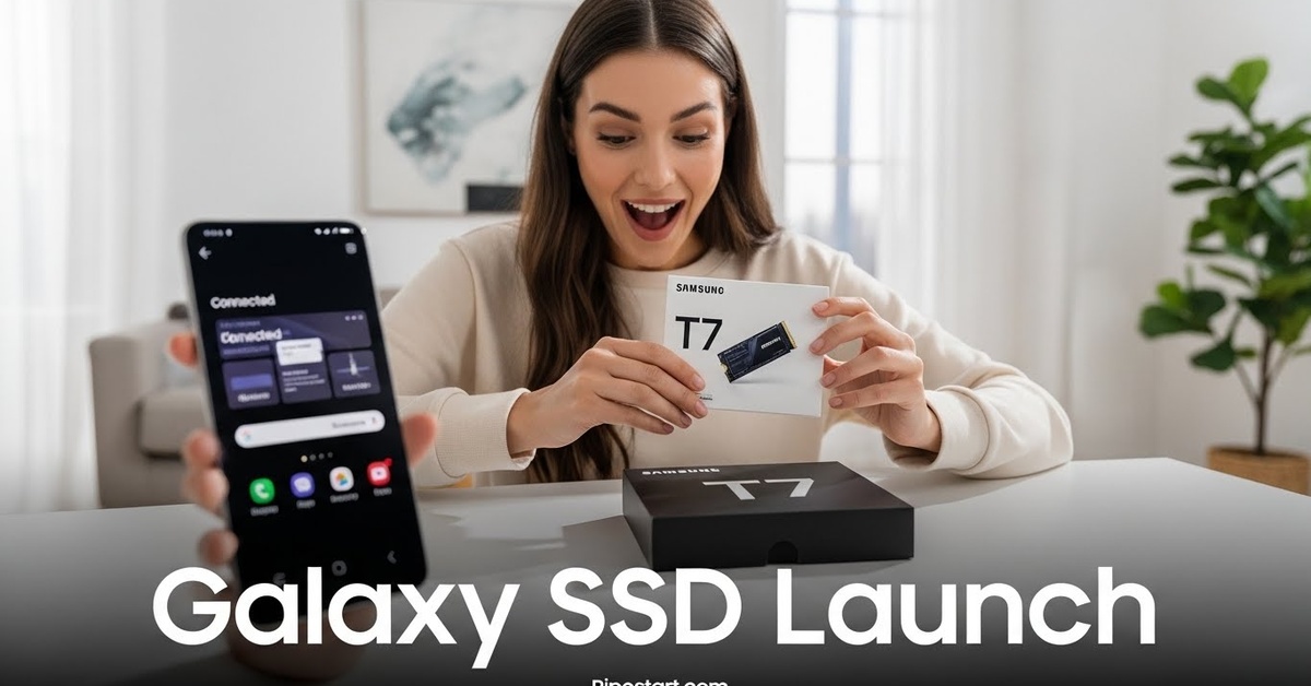 Samsung's new T7 SSD has a unique Galaxy connection